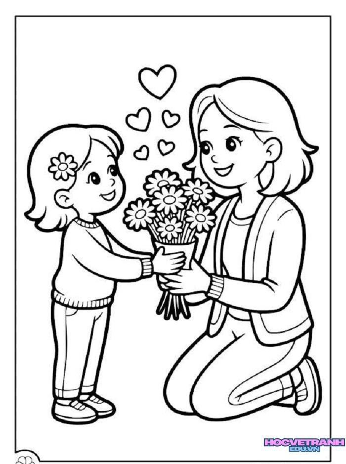 tranh tô màu 20 11 siêu xinh