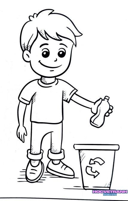 tranh tô màu bảo vệ trái đất