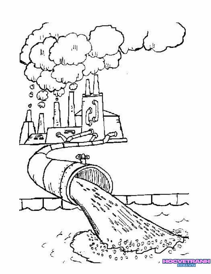 tranh tô màu bảo vệ trái đất 4k full