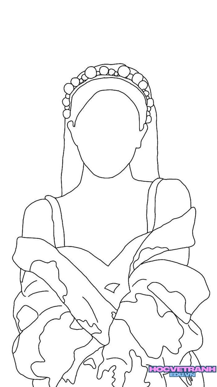 tranh tô màu blackpink chibi full