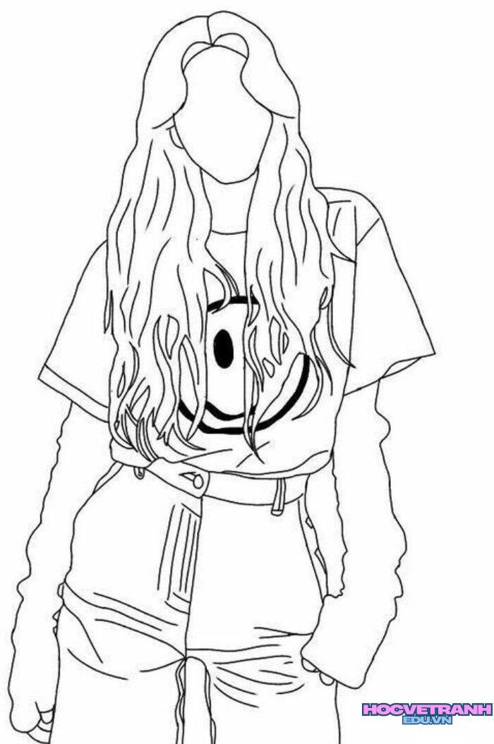 tranh tô màu blackpink chibi