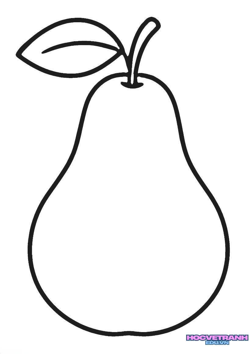 tranh tô màu cá mập con