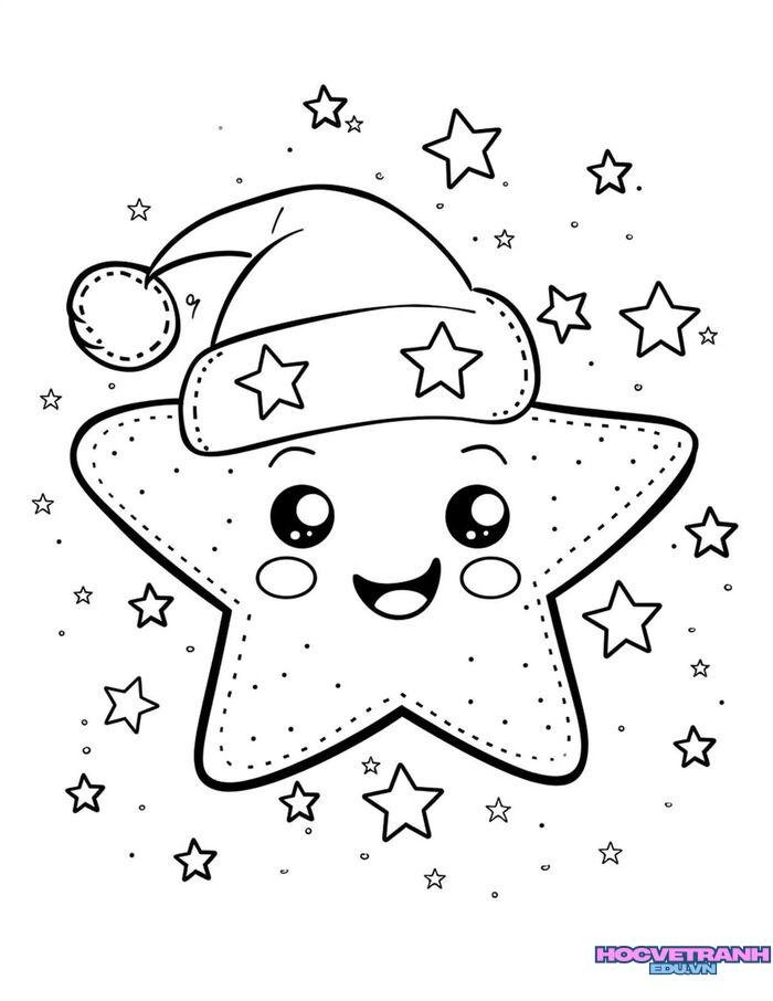 tranh tô màu cho bé