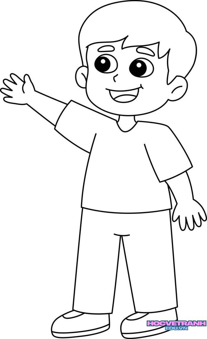 tranh tô màu chủ đề bản thân đẹp nhất