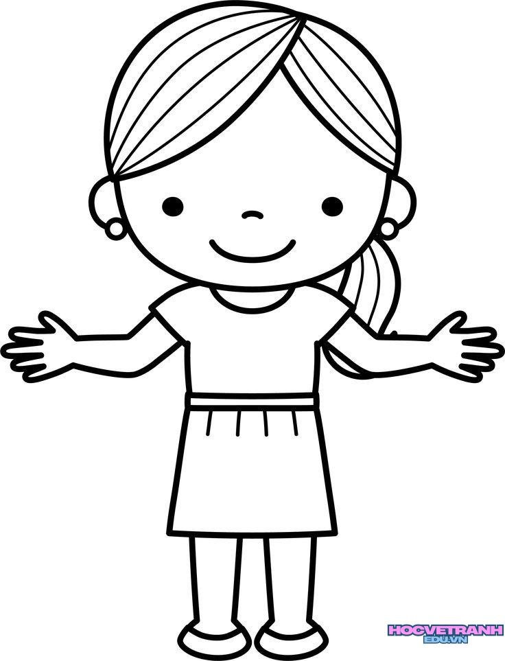 tranh tô màu chủ đề bản thân sáng