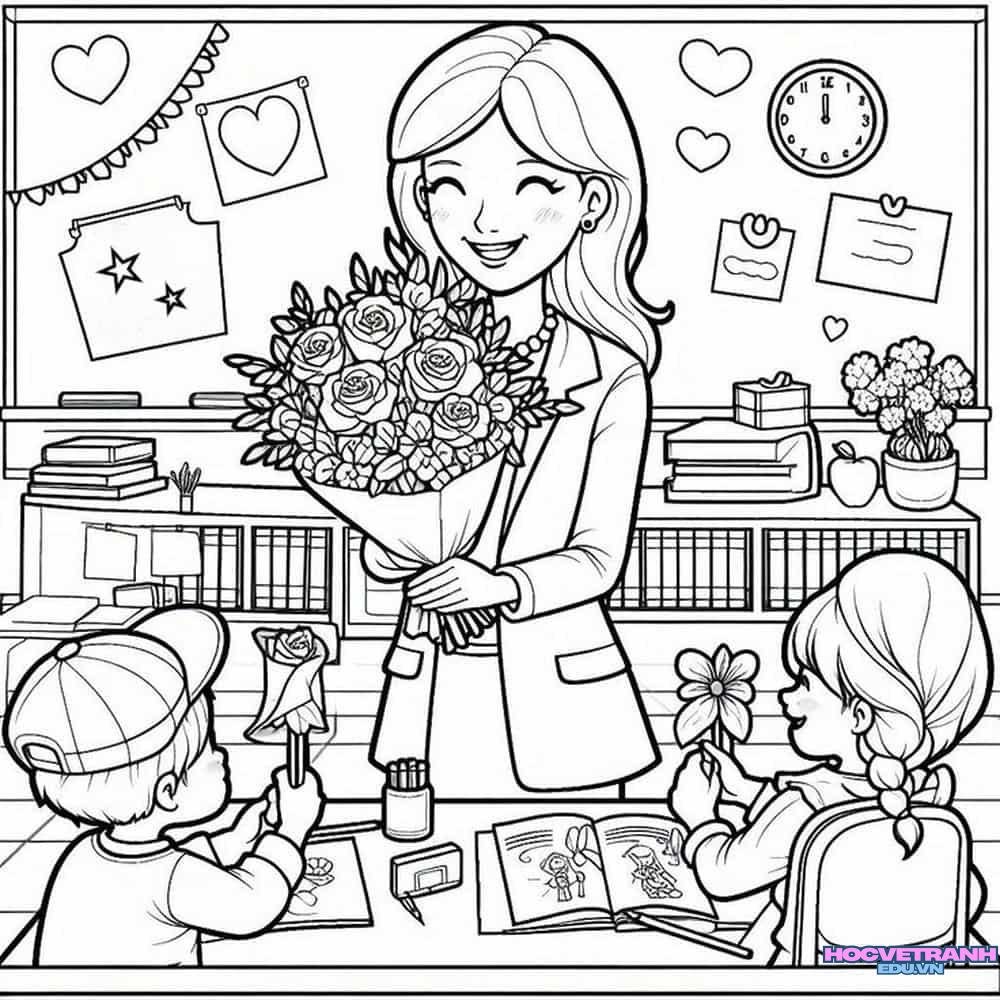 tranh tô màu đơn giản 20 11