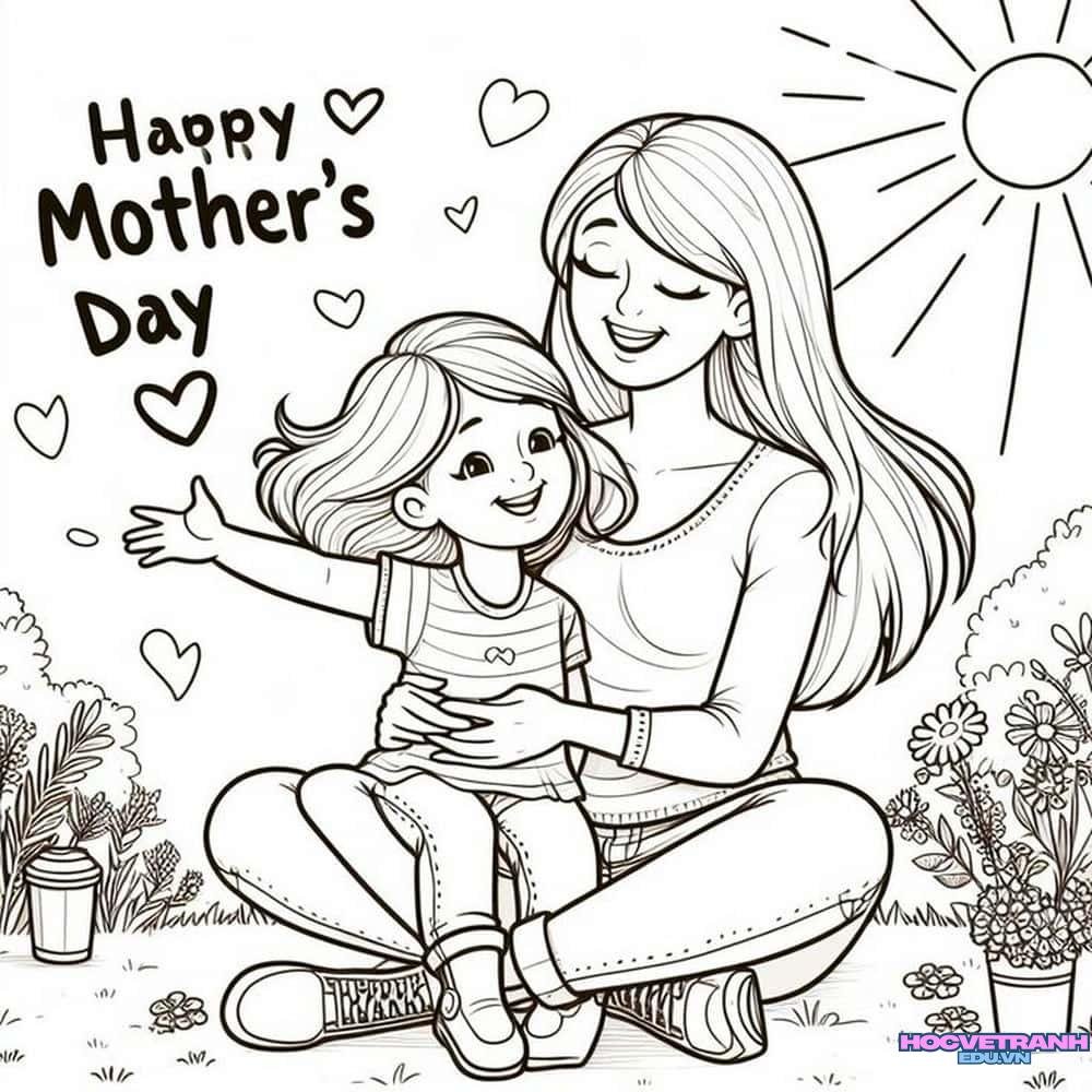 tranh tô màu đơn giản 8 3