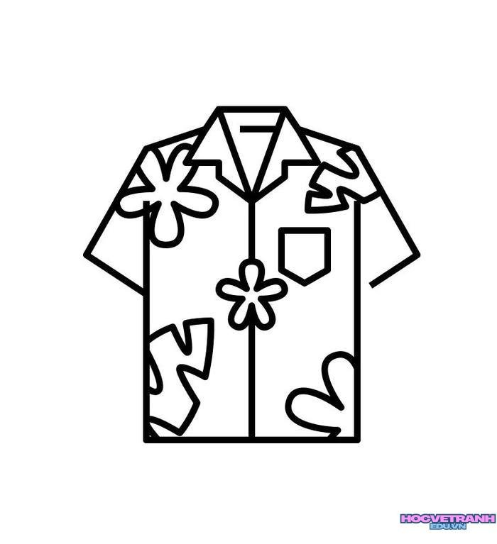 tranh tô màu quần áo bé trai bé gái 4