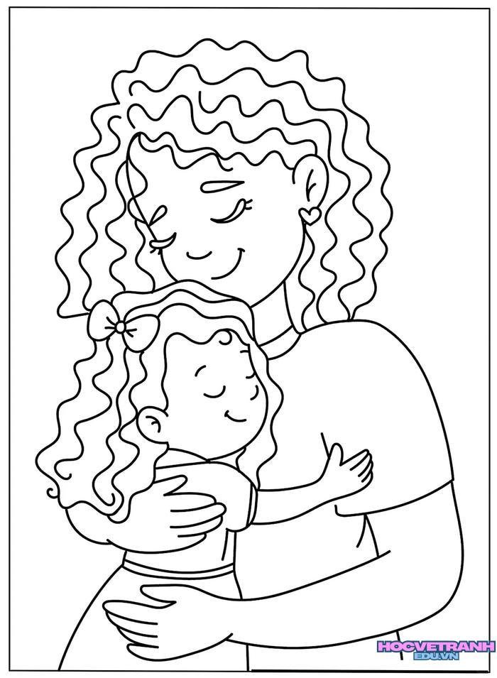 tranh tô màu tặng mẹ 17
