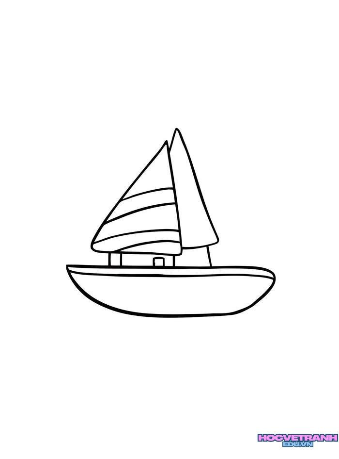 tranh tô màu tàu thủy 32