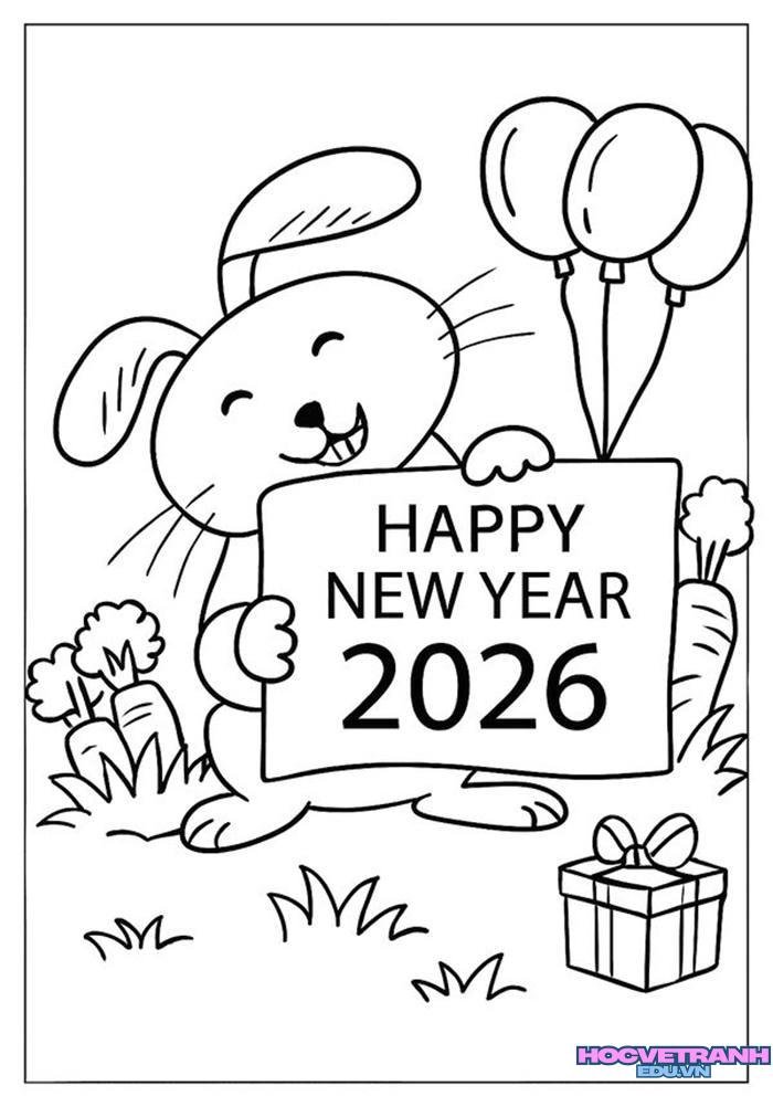 tranh tô màu tết 19