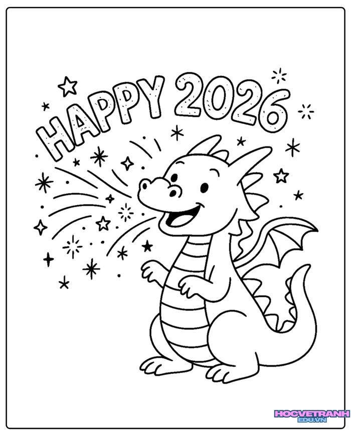 tranh tô màu tết 27