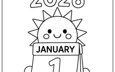 tranh tô màu tết 34