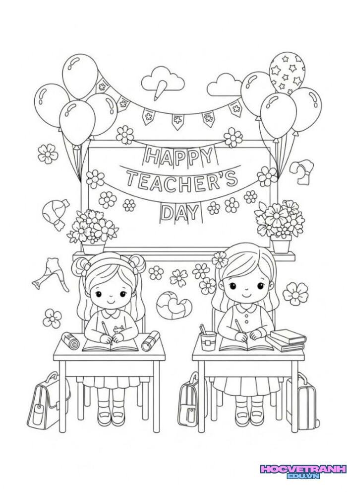 tranh tô màu thiệp 20 11 full