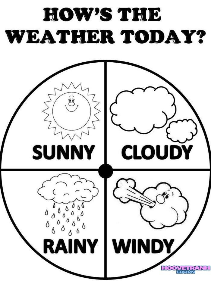 tranh tô màu thời tiết 5d full