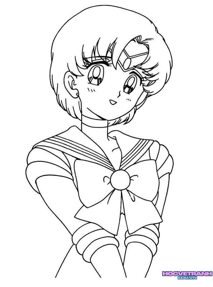 tranh tô màu thủy thủ mặt trăng 4d full