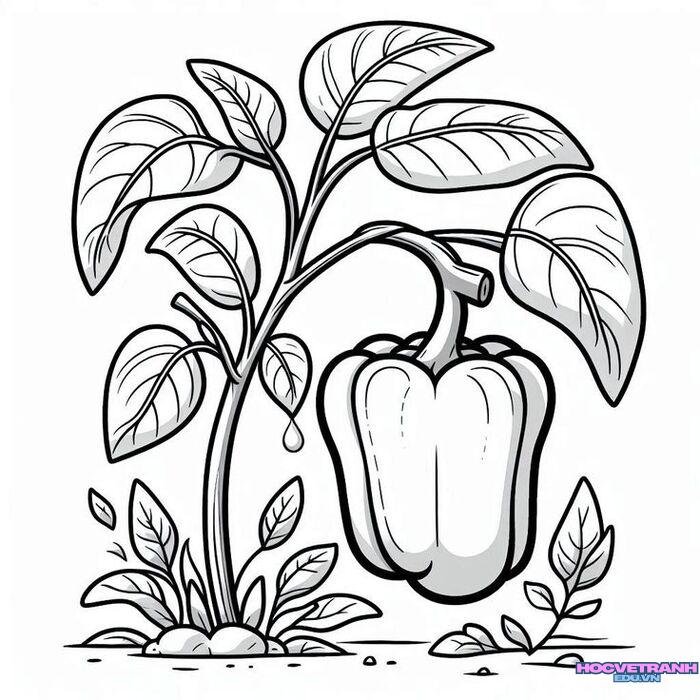 tranh tô màu trái cây 5k