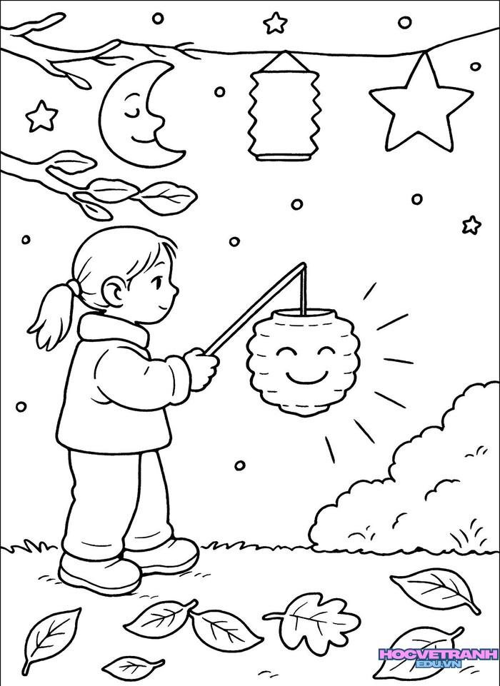 tranh tô màu trung thu 3k full