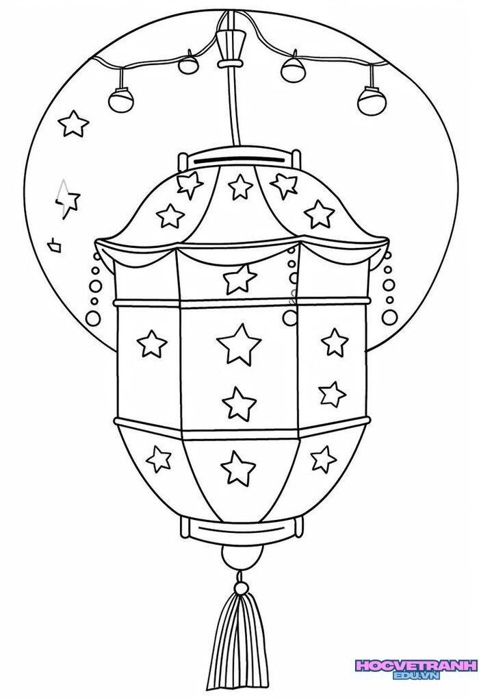 tranh tô màu trung thu 3s