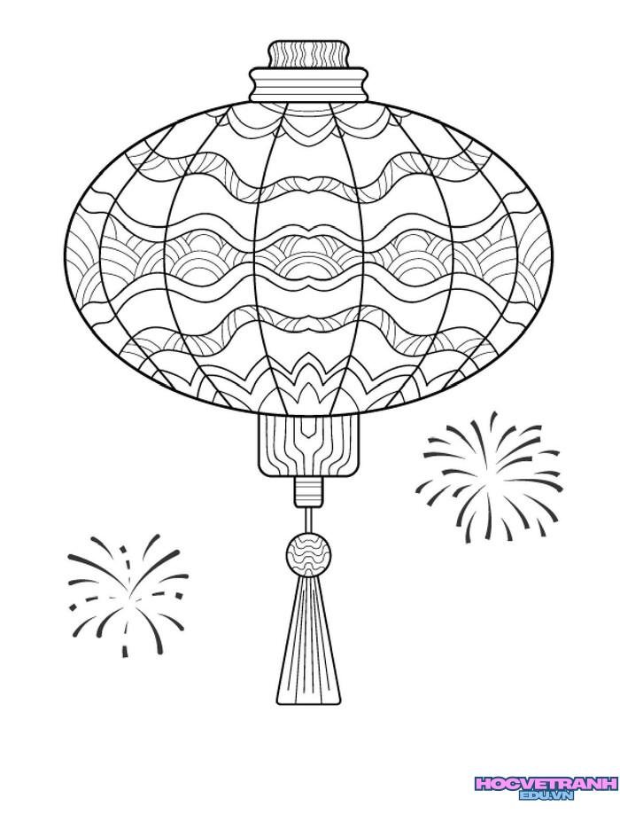 tranh tô màu trung thu 4k full