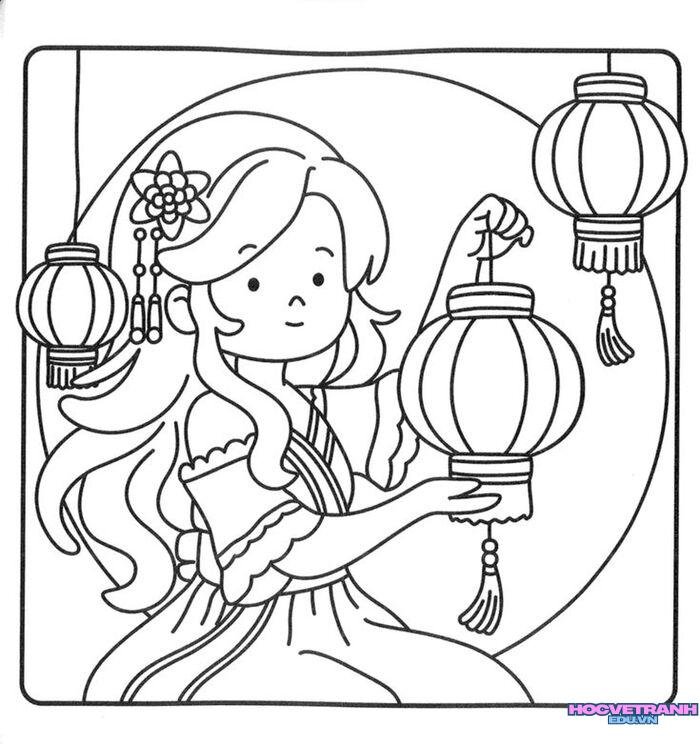 tranh tô màu trung thu 5s