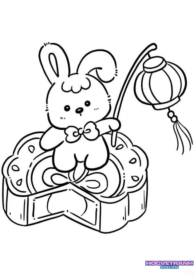 tranh tô màu trung thu đơn giản 5k full