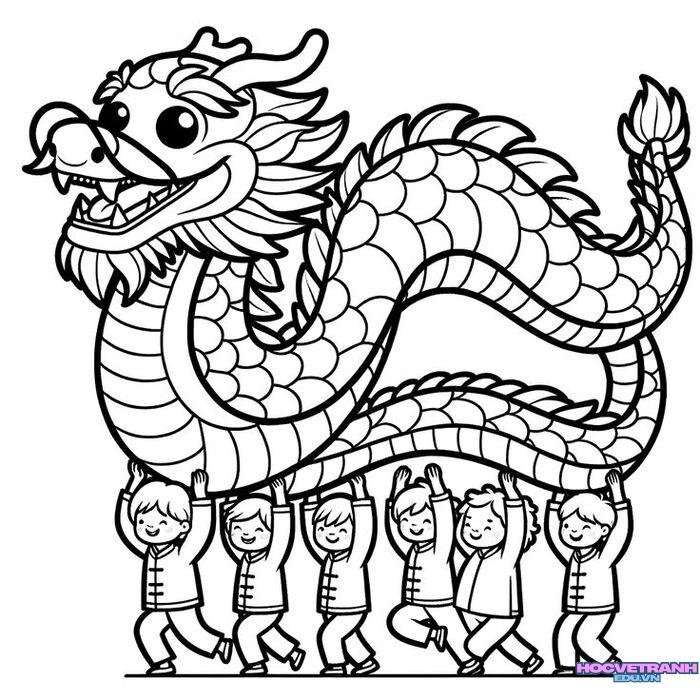 tranh tô màu trung thu đơn giản 5k