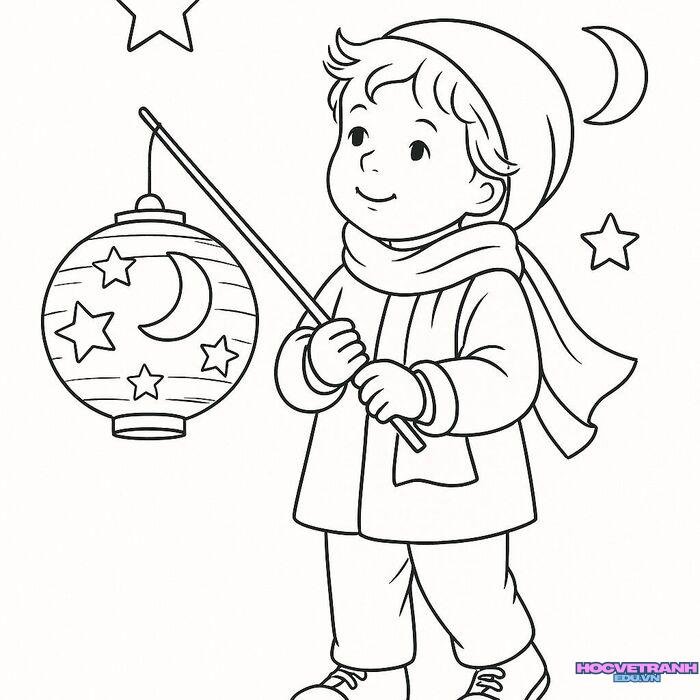 tranh tô màu trung thu full hd