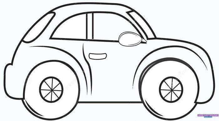 tranh tô màu xe ô tô full hd