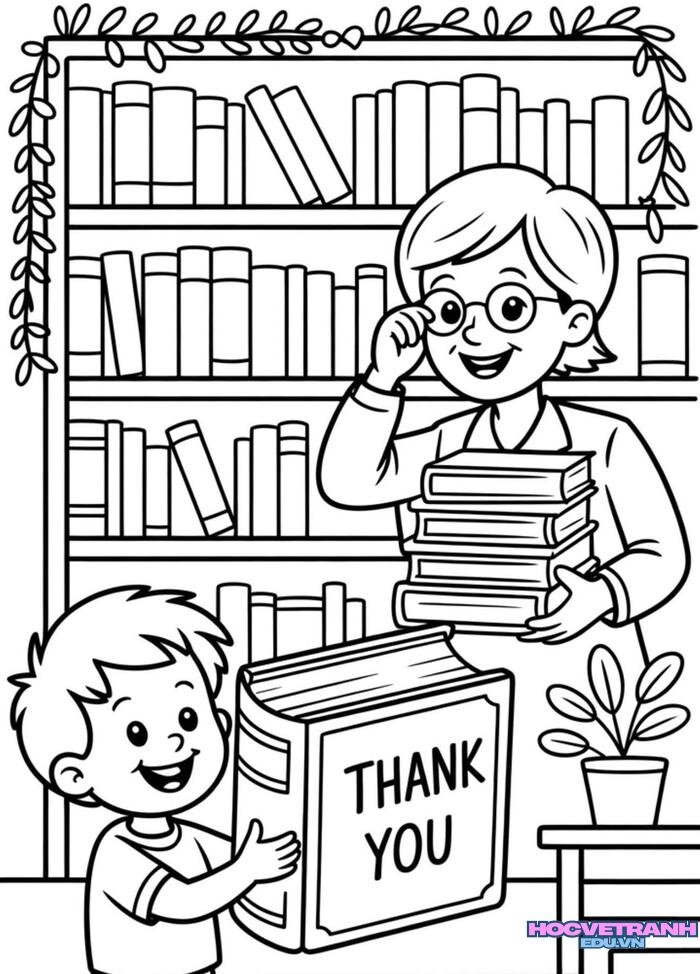 tranh vẽ 20 11 chưa tô màu 3d