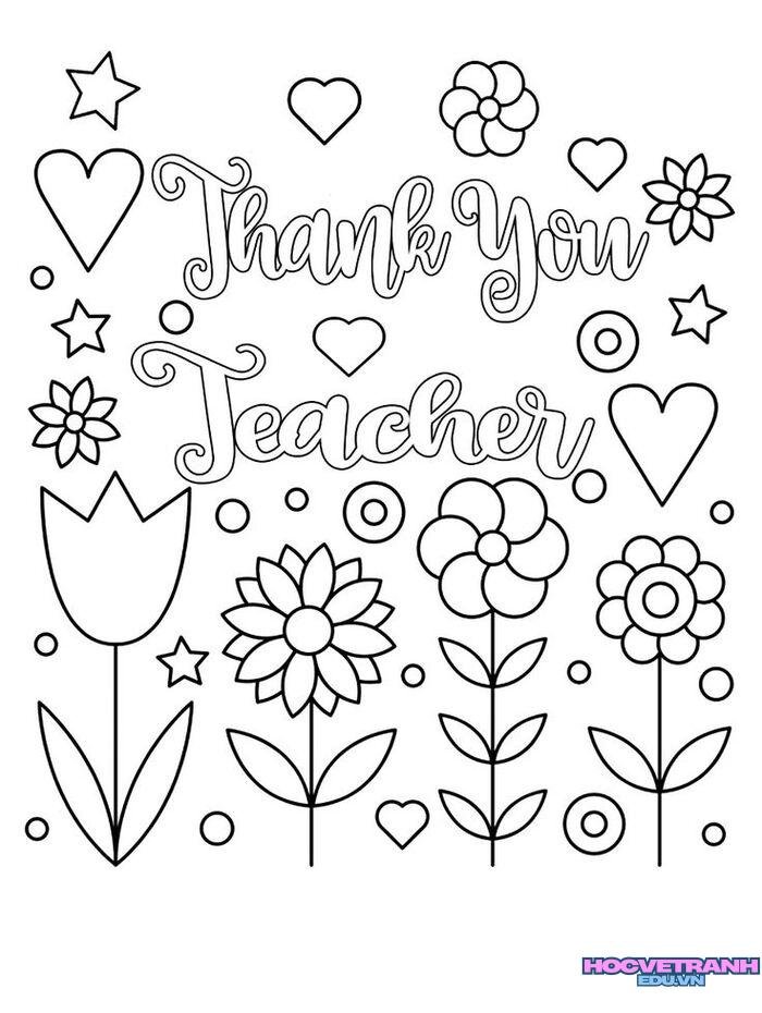 tranh vẽ 20 11 chưa tô màu 4k full