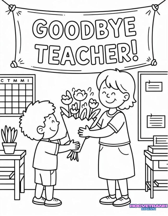 tranh vẽ 20 11 chưa tô màu 4k