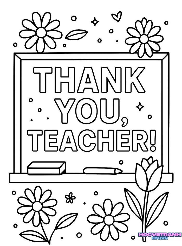 tranh vẽ 20 11 chưa tô màu 4s full