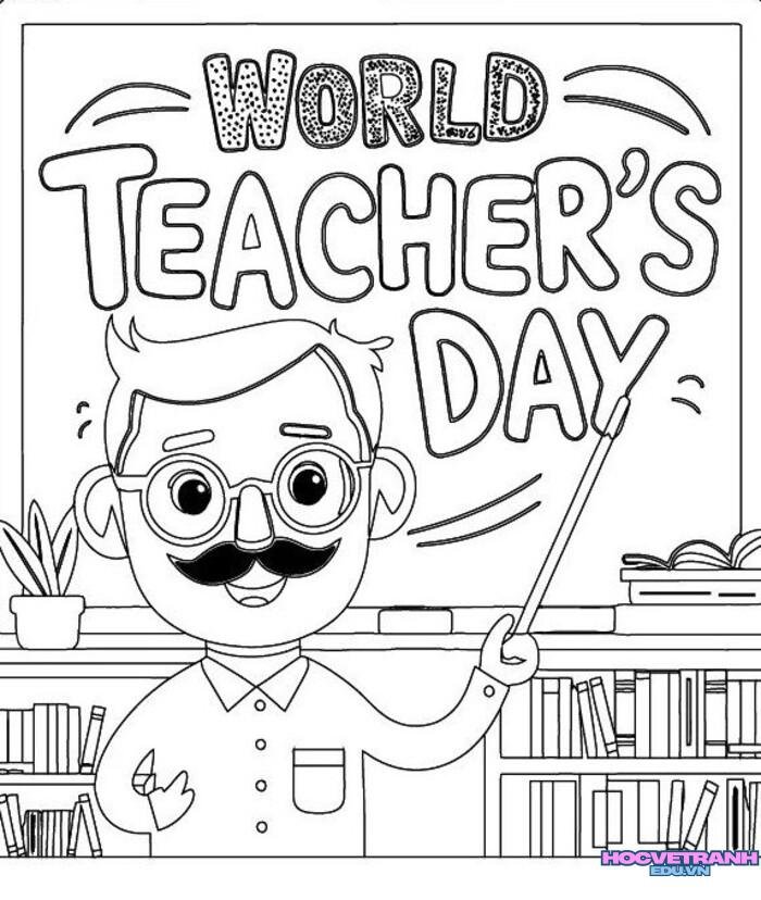 tranh vẽ 20 11 chưa tô màu 5s full