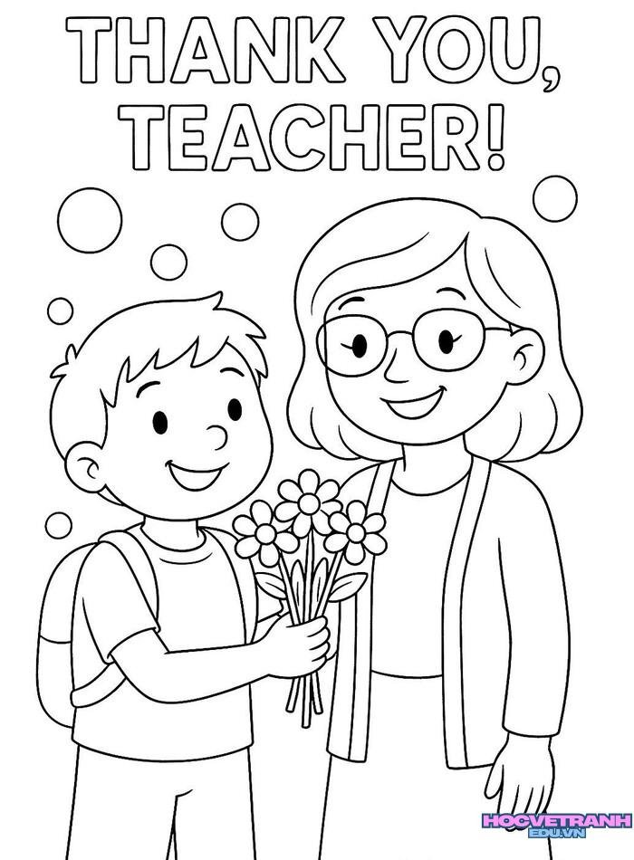 tranh vẽ 20 11 chưa tô màu đẹp hd full