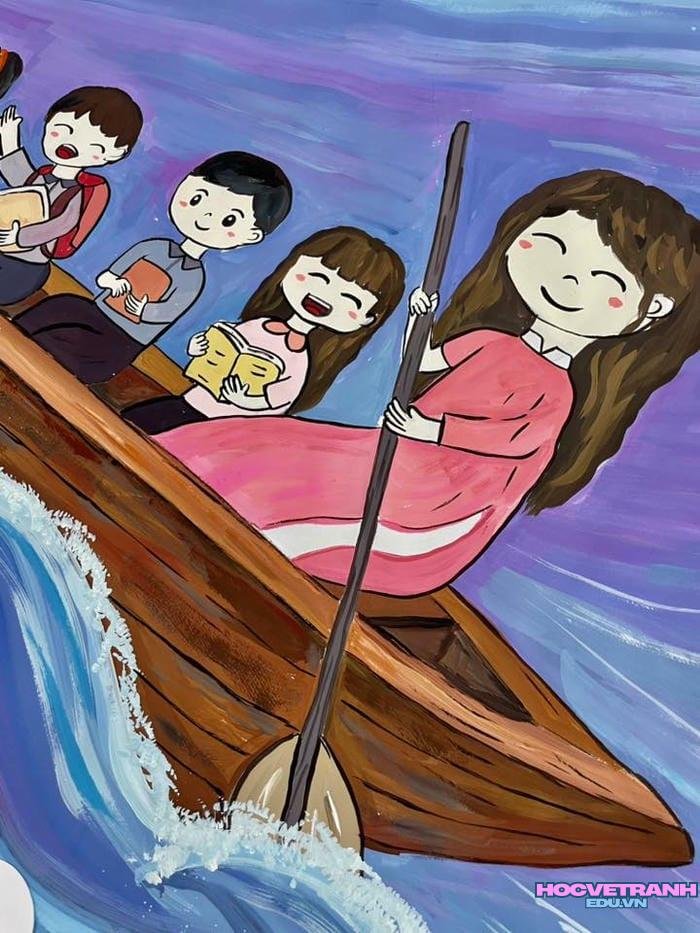 tranh vẽ 20 11 kỷ niệm