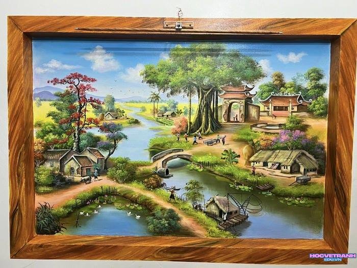 tranh vẽ 3d cho học sinh