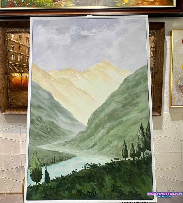 tranh vẽ 3d và không gian