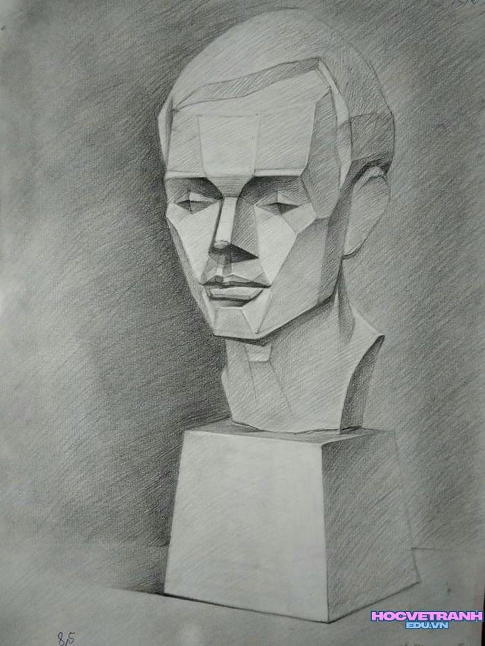 tranh vẽ bằng bút chì đơn giản mà đẹp