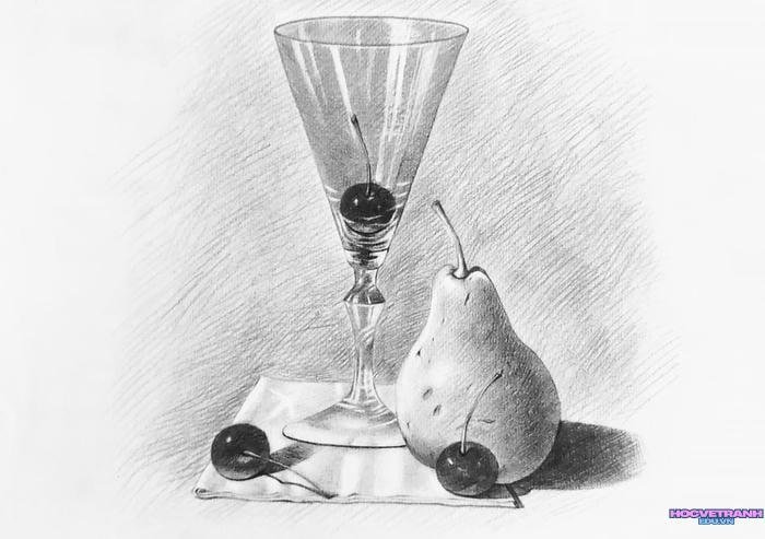 tranh vẽ bằng bút chì nghệ thuật