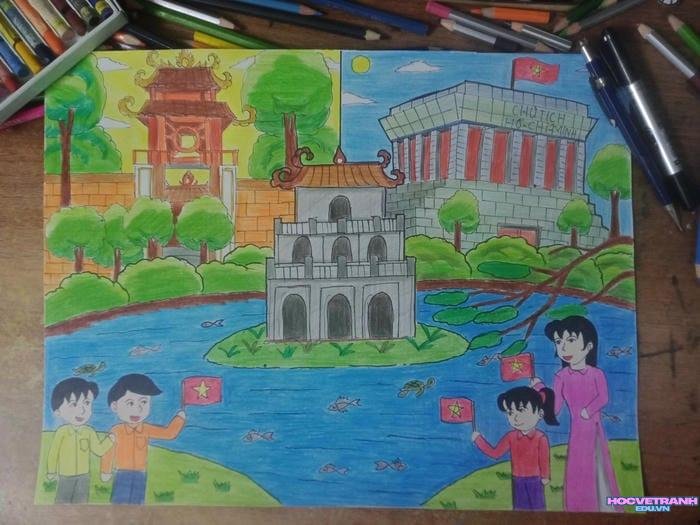 tranh vẽ bảo vệ hòa bình nghệ thuật