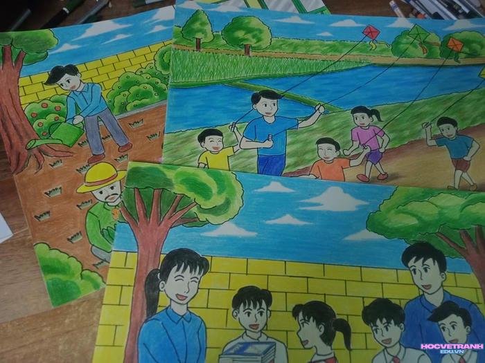 tranh vẽ bảo vệ hòa bình ý nghĩa