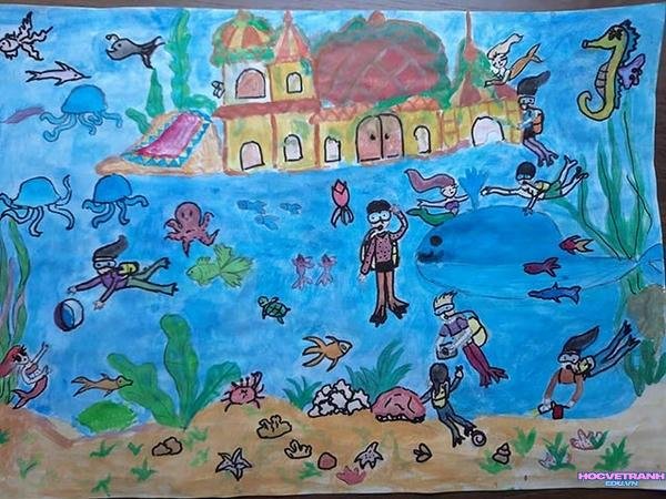 ước mơ môi trường biển xanh