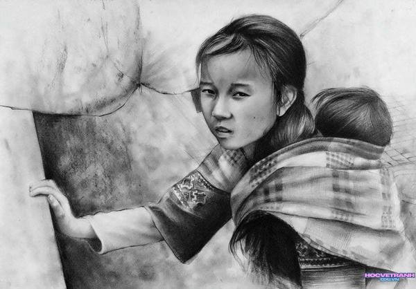 vẽ ảnh chân dung