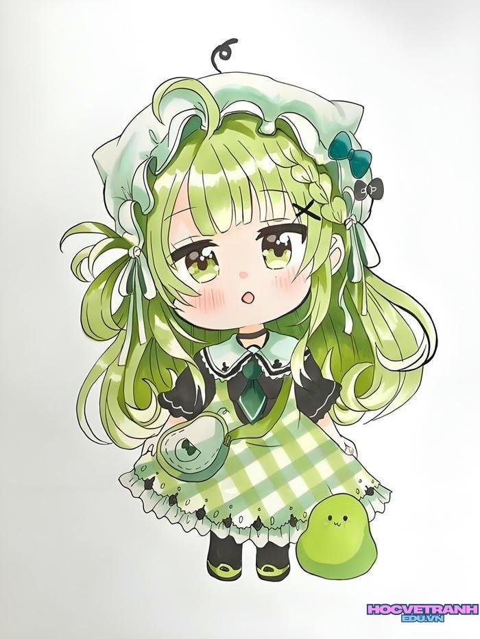 vẽ anime chibi