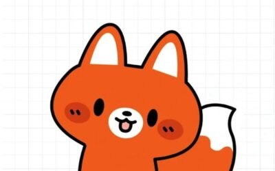 vẽ cáo lửa thông minh