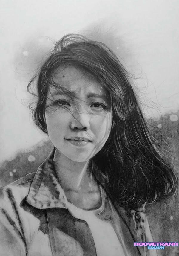 vẽ chân dung đơn giản lớp 4