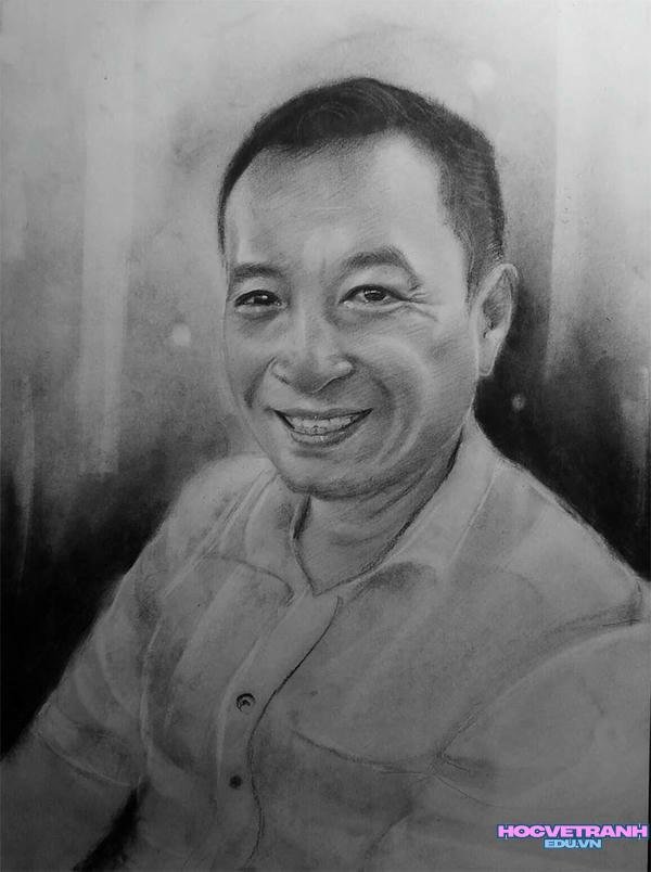 vẽ chân dung đơn giản