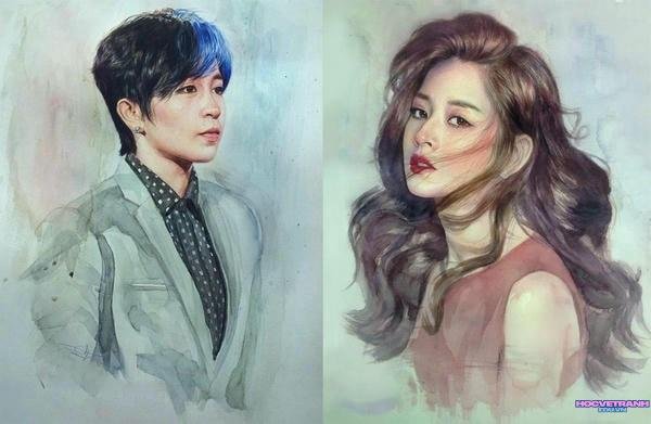 vẽ chân dung người