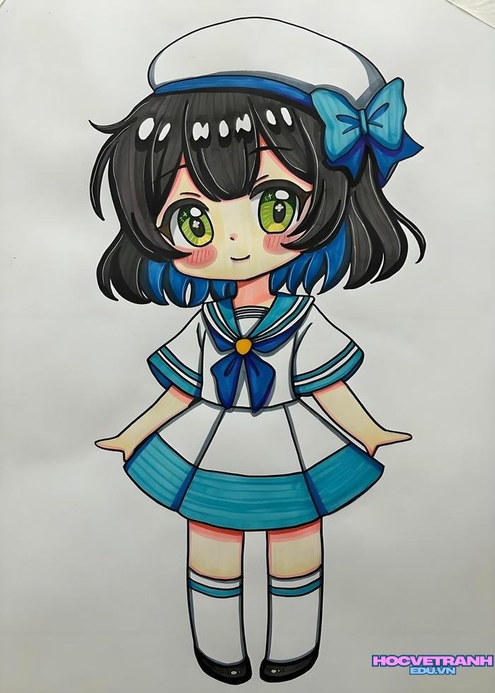 vẽ chibi nữ